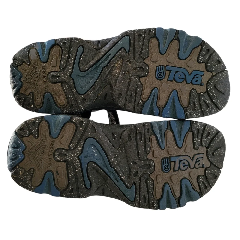 Teva Terradactyl Hiking Sandal Mens Sz 10 Outdoors Hook Loop Gorpcore Granola